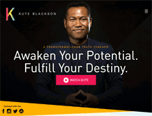 Tablet Screenshot of kuteblackson.com